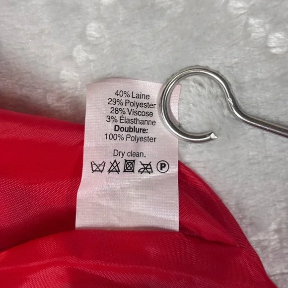 J.Crew Red Tartan Plaid Wool‑Blend A‑Line Mini Skirt Size 0 - Picture 9 of 10